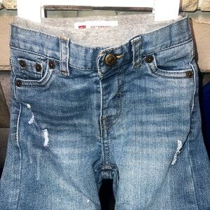 Levi's Boys Light Blue Straight Leg Jeans